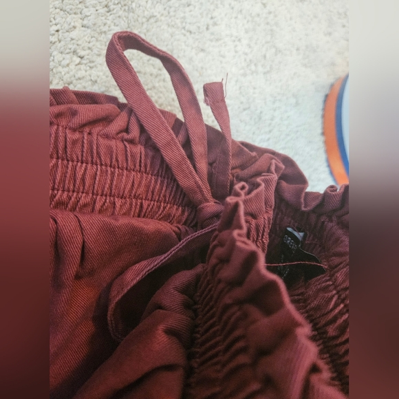 BRAND NEW FOREVER 21 RUST COLORED JOGGER PANTS, SIZE XL - Picture 6 of 6